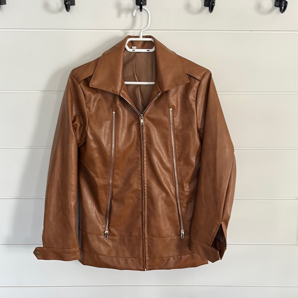 Brown Leather Jacket